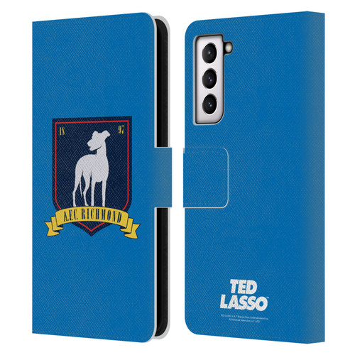 Ted Lasso Season 1 Graphics A.F.C Richmond Leather Book Wallet Case Cover For Samsung Galaxy S21 5G
