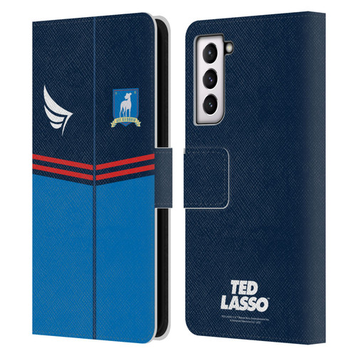 Ted Lasso Season 1 Graphics Jacket Leather Book Wallet Case Cover For Samsung Galaxy S21 5G