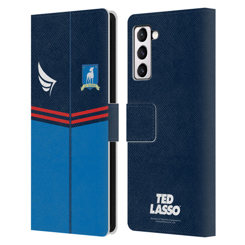 Ted Lasso Season 1 Graphics Jacket Leather Book Wallet Case Cover For Samsung Galaxy S21+ 5G