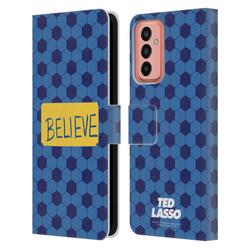 Ted Lasso Season 1 Graphics Believe Leather Book Wallet Case Cover For Samsung Galaxy M13 (2022)