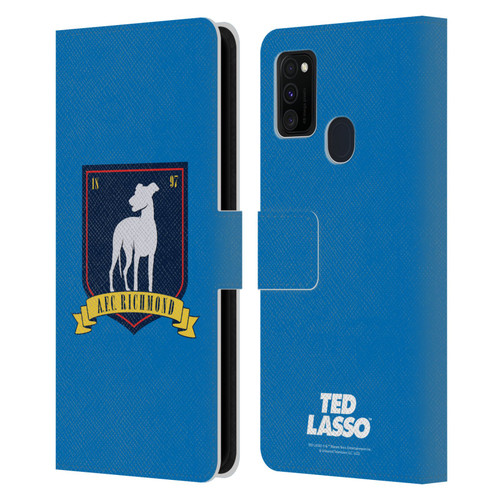 Ted Lasso Season 1 Graphics A.F.C Richmond Leather Book Wallet Case Cover For Samsung Galaxy M30s (2019)/M21 (2020)