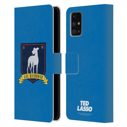 Ted Lasso Season 1 Graphics A.F.C Richmond Leather Book Wallet Case Cover For Samsung Galaxy M31s (2020)