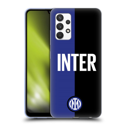 Fc Internazionale Milano Badge Inter Milano Logo Soft Gel Case for Samsung Galaxy A32 (2021)