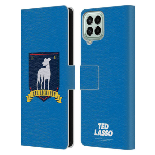 Ted Lasso Season 1 Graphics A.F.C Richmond Leather Book Wallet Case Cover For Samsung Galaxy M33 (2022)