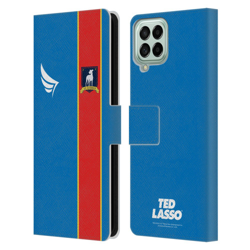 Ted Lasso Season 1 Graphics Jersey Leather Book Wallet Case Cover For Samsung Galaxy M53 (2022)