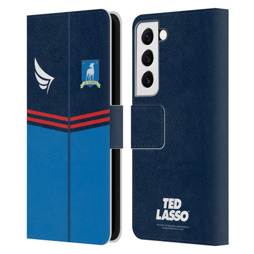 Ted Lasso Season 1 Graphics Jacket Leather Book Wallet Case Cover For Samsung Galaxy S22 5G