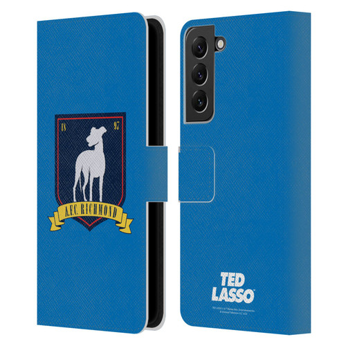 Ted Lasso Season 1 Graphics A.F.C Richmond Leather Book Wallet Case Cover For Samsung Galaxy S22+ 5G