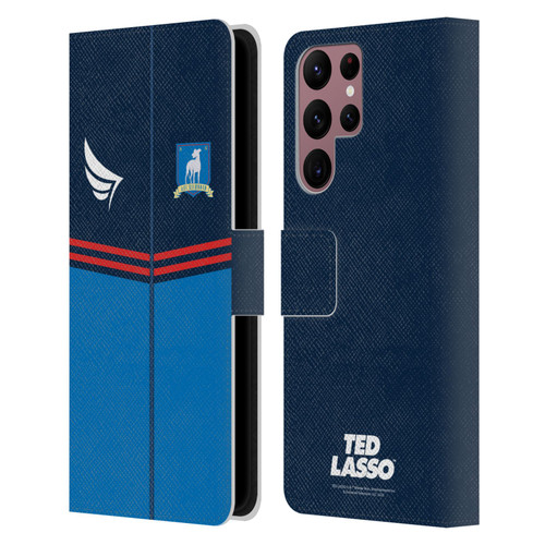 Ted Lasso Season 1 Graphics Jacket Leather Book Wallet Case Cover For Samsung Galaxy S22 Ultra 5G