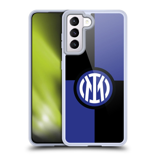 Fc Internazionale Milano Badge Flag Soft Gel Case for Samsung Galaxy S21 5G