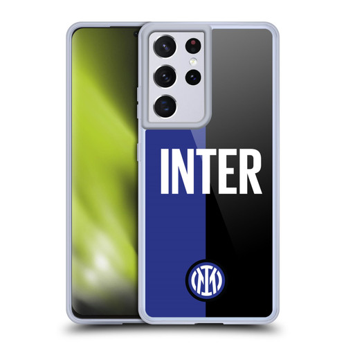 Fc Internazionale Milano Badge Inter Milano Logo Soft Gel Case for Samsung Galaxy S21 Ultra 5G