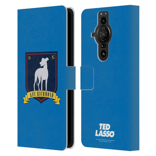 Ted Lasso Season 1 Graphics A.F.C Richmond Leather Book Wallet Case Cover For Sony Xperia Pro-I