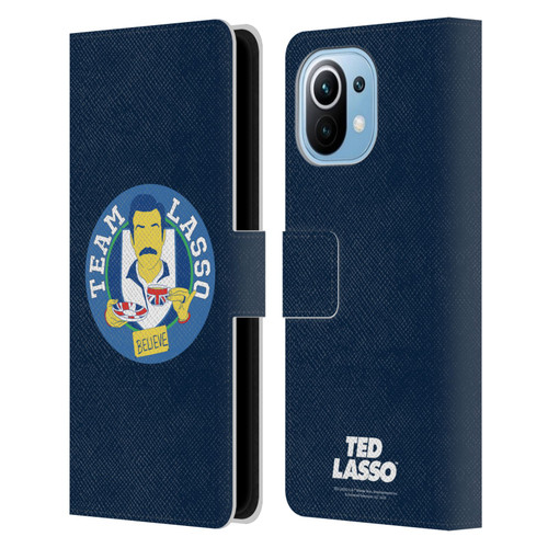 Ted Lasso Season 1 Graphics Team Lasso Leather Book Wallet Case Cover For Xiaomi Mi 11