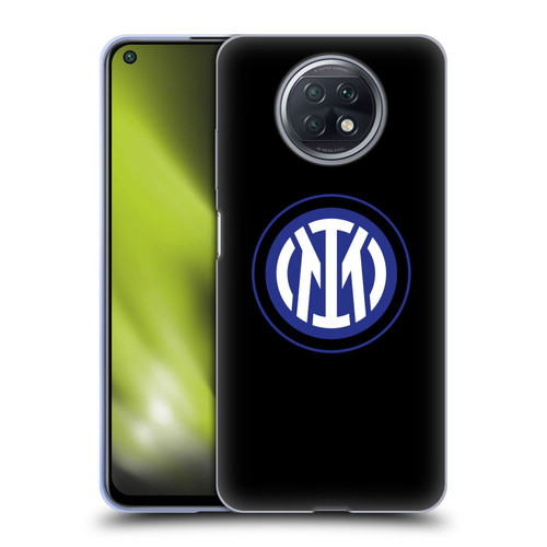 Fc Internazionale Milano Badge Logo On Black Soft Gel Case for Xiaomi Redmi Note 9T 5G