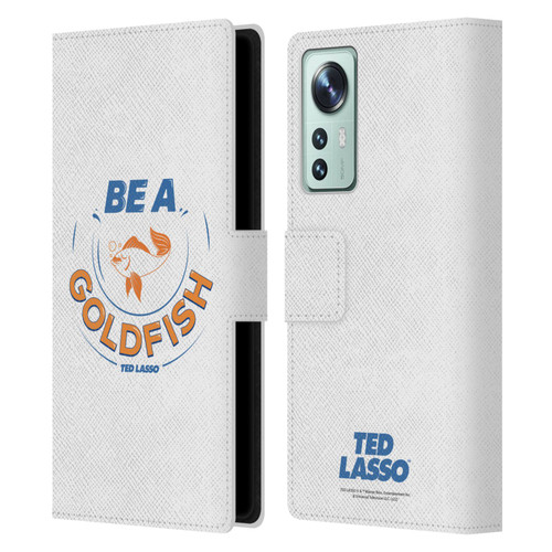Ted Lasso Season 1 Graphics Be A Goldfish Leather Book Wallet Case Cover For Xiaomi 12
