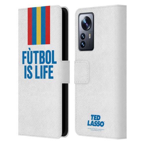 Ted Lasso Season 1 Graphics Futbol Is Life Leather Book Wallet Case Cover For Xiaomi 12 Pro