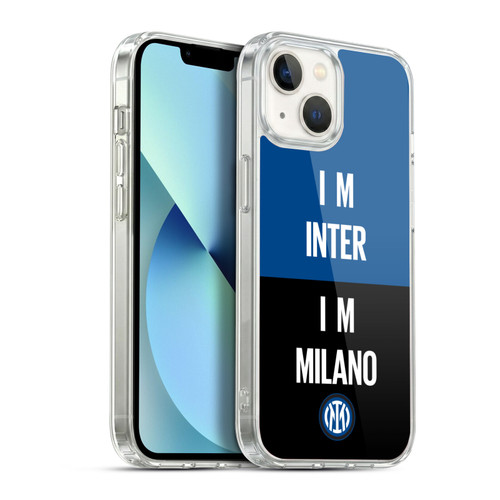 Fc Internazionale Milano Logo Inter Milano Soft Gel Case for Apple iPhone 13
