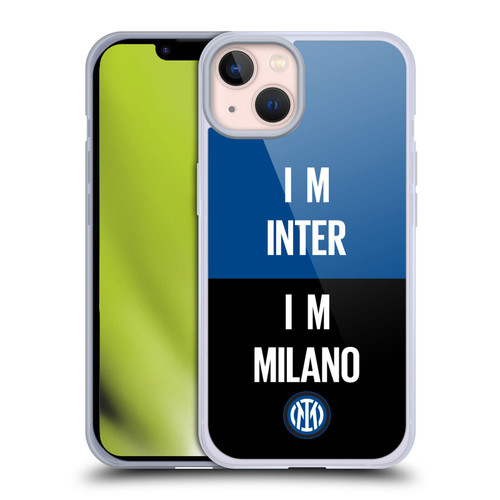 Fc Internazionale Milano Logo Inter Milano Soft Gel Case for Apple iPhone 13