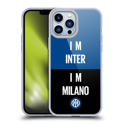 Fc Internazionale Milano Logo Inter Milano Soft Gel Case for Apple iPhone 13 Pro Max