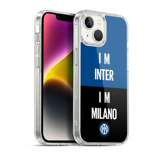 Fc Internazionale Milano Logo Inter Milano Soft Gel Case for Apple iPhone 14
