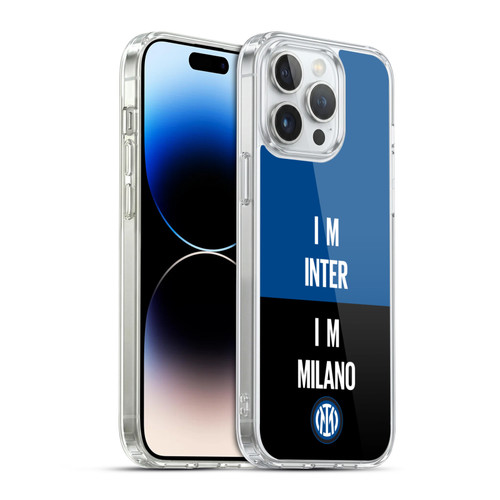 Fc Internazionale Milano Logo Inter Milano Soft Gel Case for Apple iPhone 14 Pro Max & MagSafe