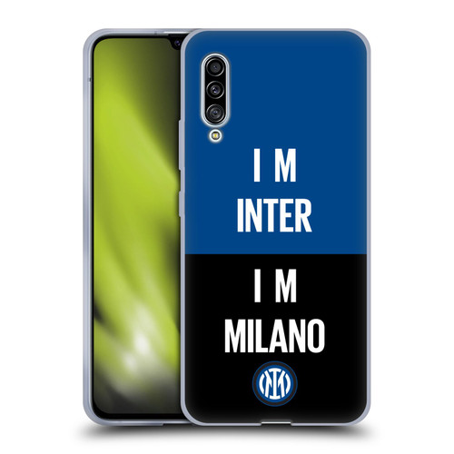 Fc Internazionale Milano Logo Inter Milano Soft Gel Case for Samsung Galaxy A90 5G (2019)