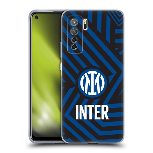 Fc Internazionale Milano Patterns Abstract 1 Soft Gel Case for Huawei Nova 7 SE/P40 Lite 5G