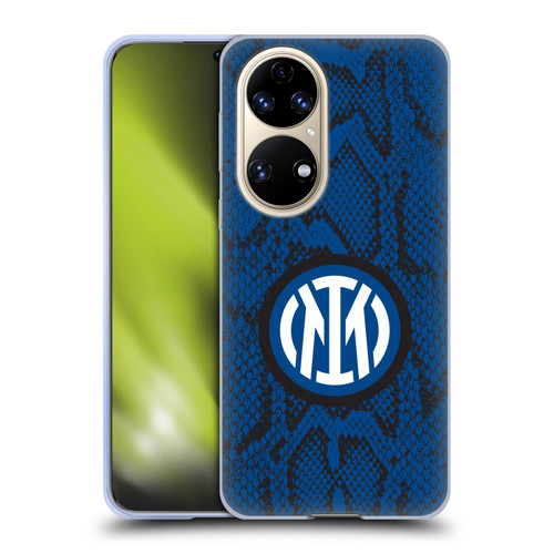 Fc Internazionale Milano Patterns Snake Soft Gel Case for Huawei P50