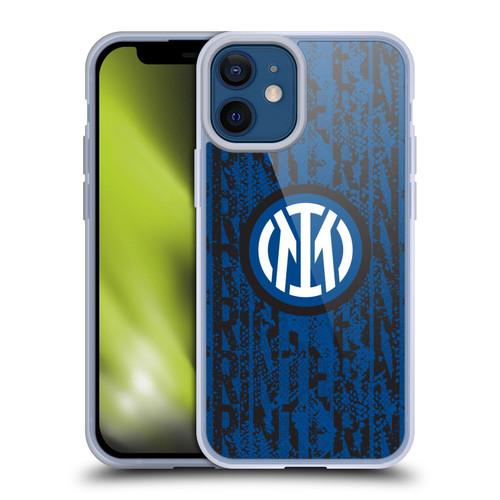 Fc Internazionale Milano Patterns Snake Wordmark Soft Gel Case for Apple iPhone 12 Mini & MagSafe