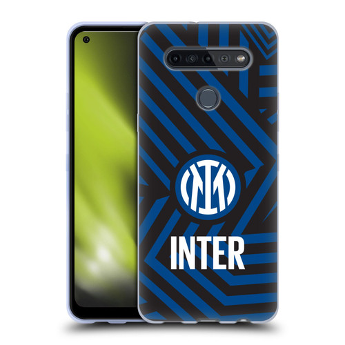 Fc Internazionale Milano Patterns Abstract 1 Soft Gel Case for LG K51S