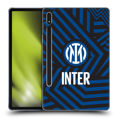 Fc Internazionale Milano Patterns Abstract 1 Soft Gel Case for Samsung Galaxy Tab S8