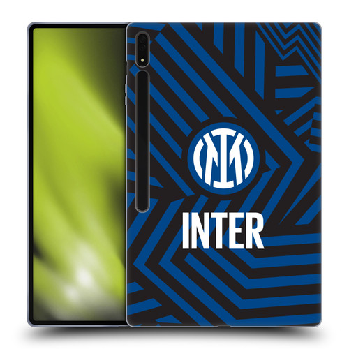 Fc Internazionale Milano Patterns Abstract 1 Soft Gel Case for Samsung Galaxy Tab S8 Ultra