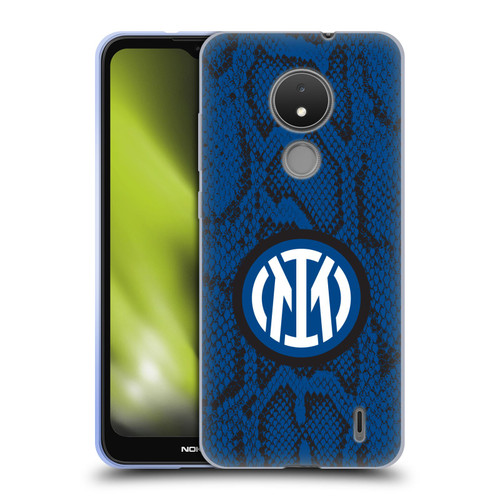 Fc Internazionale Milano Patterns Snake Soft Gel Case for Nokia C21