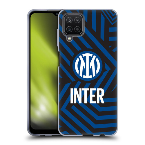 Fc Internazionale Milano Patterns Abstract 1 Soft Gel Case for Samsung Galaxy A12 (2020)