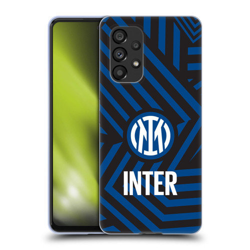 Fc Internazionale Milano Patterns Abstract 1 Soft Gel Case for Samsung Galaxy A53 5G (2022)