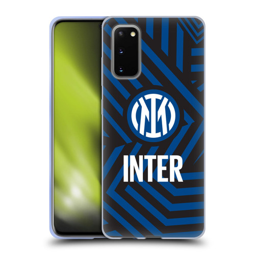 Fc Internazionale Milano Patterns Abstract 1 Soft Gel Case for Samsung Galaxy S20 / S20 5G