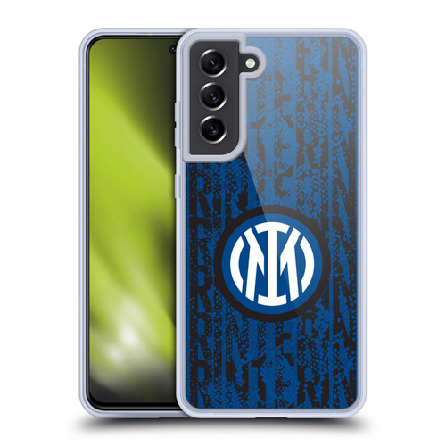 Fc Internazionale Milano Patterns Snake Wordmark Soft Gel Case for Samsung Galaxy S21 FE 5G & MagSafe