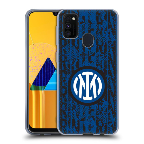Fc Internazionale Milano Patterns Snake Wordmark Soft Gel Case for Samsung Galaxy M30s (2019)/M21 (2020)