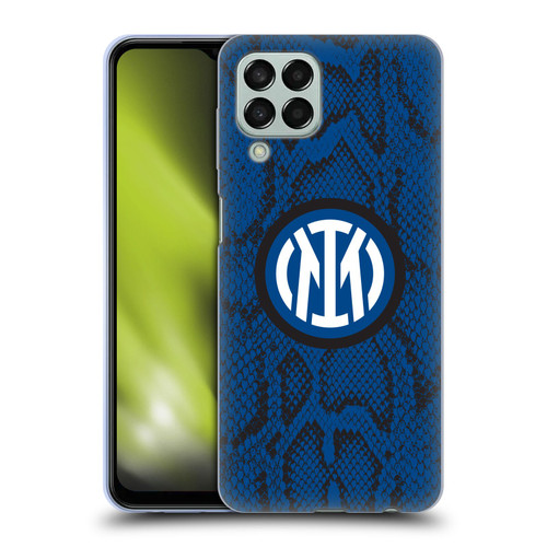 Fc Internazionale Milano Patterns Snake Soft Gel Case for Samsung Galaxy M33 (2022)