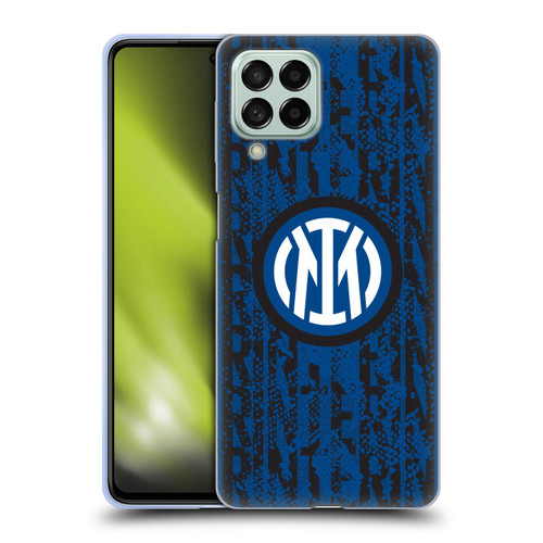 Fc Internazionale Milano Patterns Snake Wordmark Soft Gel Case for Samsung Galaxy M53 (2022)