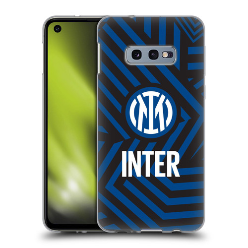 Fc Internazionale Milano Patterns Abstract 1 Soft Gel Case for Samsung Galaxy S10e