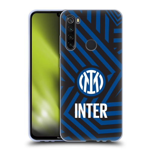 Fc Internazionale Milano Patterns Abstract 1 Soft Gel Case for Xiaomi Redmi Note 8T
