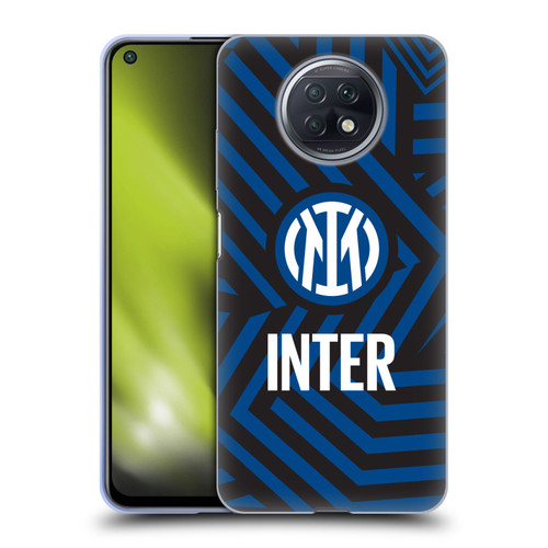 Fc Internazionale Milano Patterns Abstract 1 Soft Gel Case for Xiaomi Redmi Note 9T 5G