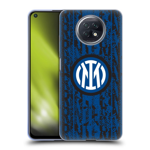 Fc Internazionale Milano Patterns Snake Wordmark Soft Gel Case for Xiaomi Redmi Note 9T 5G