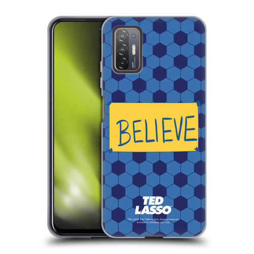 Ted Lasso Season 1 Graphics Believe Soft Gel Case for HTC Desire 21 Pro 5G