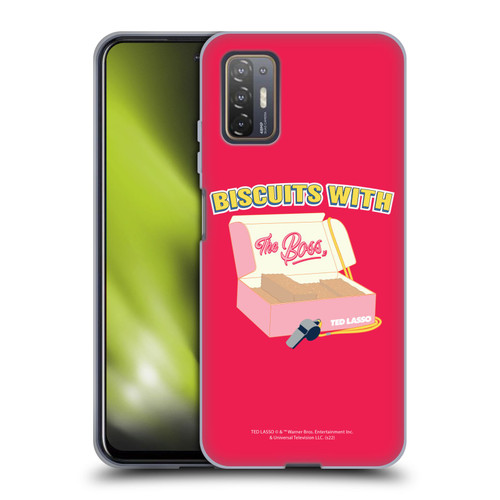 Ted Lasso Season 1 Graphics Biscuits With The Boss Soft Gel Case for HTC Desire 21 Pro 5G