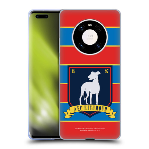 Ted Lasso Season 1 Graphics A.F.C Richmond Stripes Soft Gel Case for Huawei Mate 40 Pro 5G