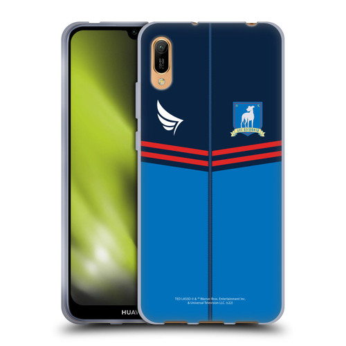 Ted Lasso Season 1 Graphics Jacket Soft Gel Case for Huawei Y6 Pro (2019)