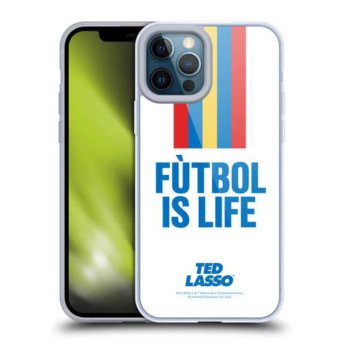 Ted Lasso Season 1 Graphics Futbol Is Life Soft Gel Case for Apple iPhone 12 Pro Max