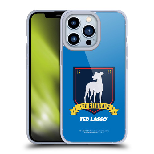 Ted Lasso Season 1 Graphics A.F.C Richmond Soft Gel Case for Apple iPhone 13 Pro