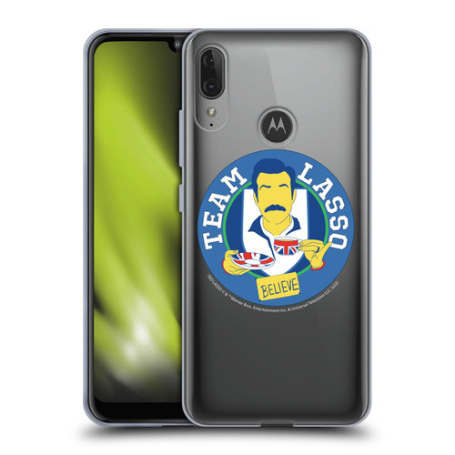 Ted Lasso Season 1 Graphics Team Lasso Soft Gel Case for Motorola Moto E6 Plus